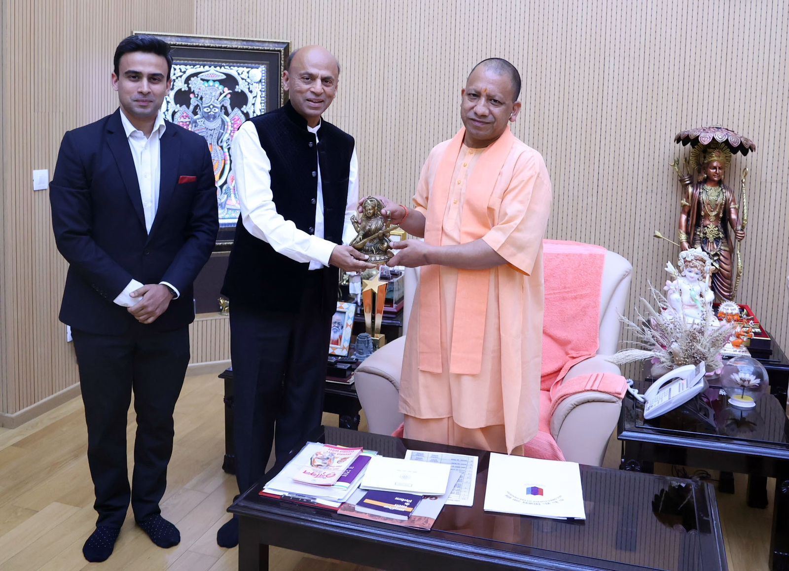 Yogi Adityanath at Galgotias Online Event